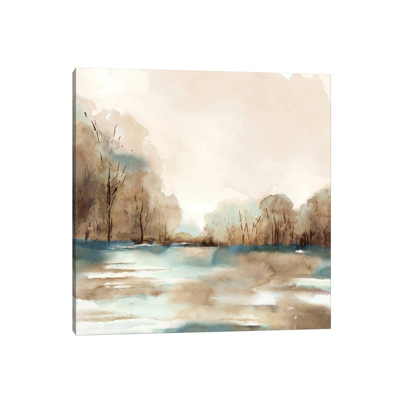 Silent Still by Eva Watts - Wrapped Canvas Painting, 45.72 cm H x 45.72 cm W x 3.175 cm D