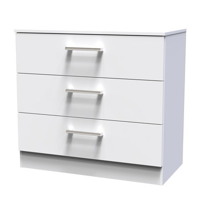 Beraud 74 cm W Chest of 3 Drawers
