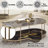 Glass Top Single Coffee Table