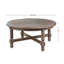 Table basse en bois massif Raul
