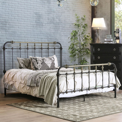 Dejon Metal Open-Frame Bed