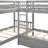 L-Shaped Bunk Bed With Drawers