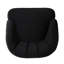 Fauteuil moderne moderne en velours, option tendance et confortable-300569641