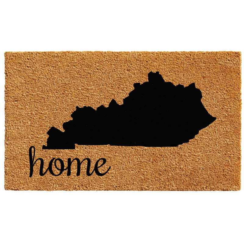 Tapis de porte d’extérieur antidérapant kentucky, Rectangle 2 pi x 3 pi