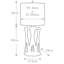 Billy Metal Table Lamp