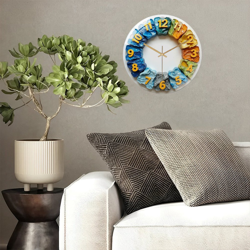 Horloge murale 12 po