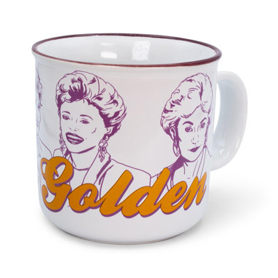 Tasse en céramique «Stay Golden» The Golden Girls | Peut contenir 20 onces