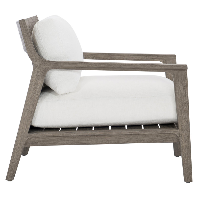Ibiza Patio Chair with Cushions, White Sunbrella 6063-000