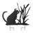 Metal Animals Garden Stake