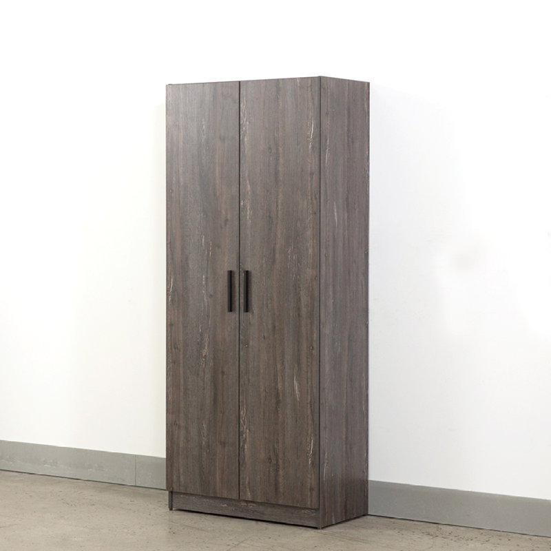 Mia Farmhouse Shoe Cabinet With Six Shelves