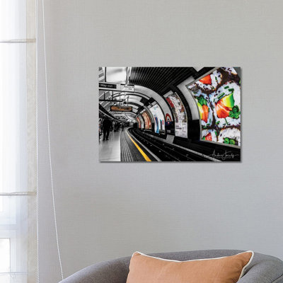 The Way Out To Bakerloo by Anders Jorulf - Wrapped Canvas Print