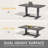 Soultana Adjustable Height Outdoor Dining Table