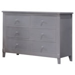 Sorelle Berkley 6 Drawer Double Dresser & Reviews | Wayfair