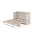 Grand lit escamotable avec grands tiroirs-580684745