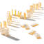 Gold Mirror Dominoes