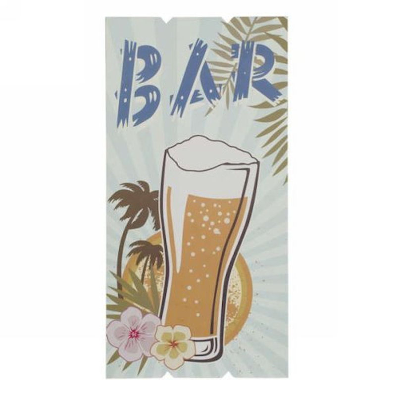 Décoration murale bar bière