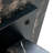 Modern Minimalist Black Marble-patterned Mdf Square Coffee Table. Add A Quiet And Cozy Atmosphere To Your Home.black,mdf Coffee Table,density Board Sticker,side Table. 