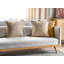 ERIGERON Beige Square Cushion