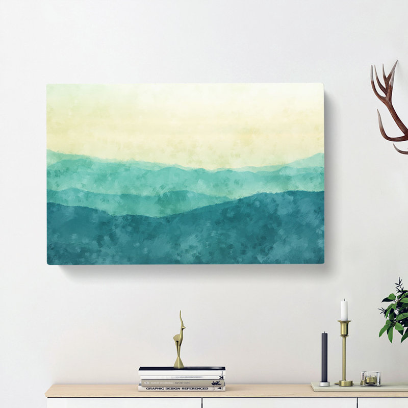The Great Smokey Mountains - Wrapped Canvas, 35cm H x 50cm W x 3cm D