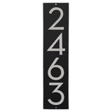 Floating Modern 3" Number Vertical Address Plaque (4 Digits)