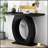 Mirod Stylish Modern Console Table with Egg-Shaped Base, Enhanced Stability and Durability, Sleek Design-916805307