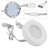 Multicolor LED Under Cabinet Lighting Kit, RGB & Warm White, IR Remote Control