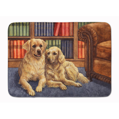 Tapis pour salle de bain en mousse à mémoire de forme library