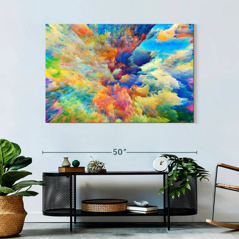 Avery Abstract Clouds, 32" H x 48" W