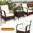 2 - Person Patio Conversation Set with Cushions-1575661272
