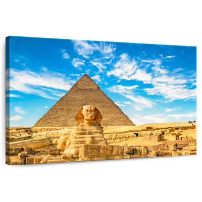 Adella Ancient Sphinx And Pyramid