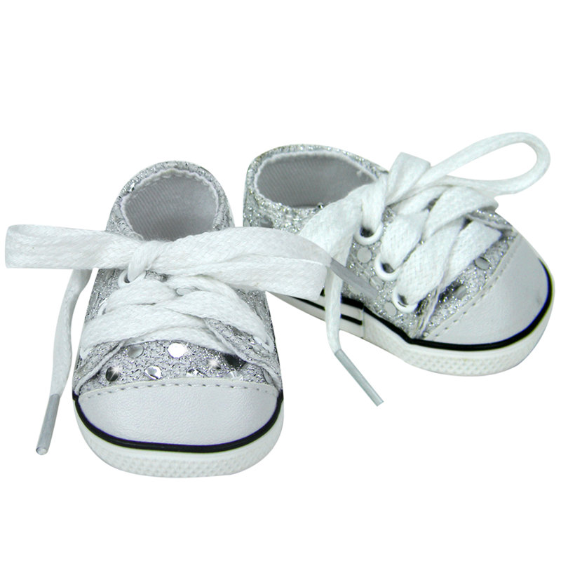 Doll Sequin Sneakers