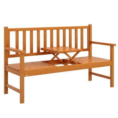 Netherby Wood Outdoor Bench