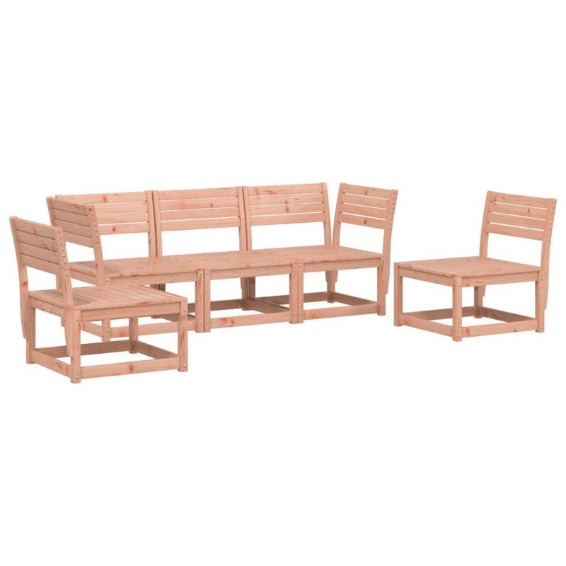 Lubeck 73cm Wide U-Shaped Patio Sofa, Brown
