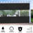 Heavy Duty Outdoor Clear Panel Curtain, All Weather Resistant Tarp Curtain for Pergola Porch Gazebo, Privacy Screen, Blackout Curtains-83728526