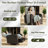 Oversized Wicker Outdoor Swivel Glider Recliner Chair with Cushions-860969932