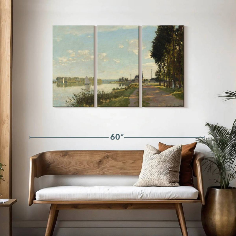Syd Argenteuil 1872, 28" H x 45" W