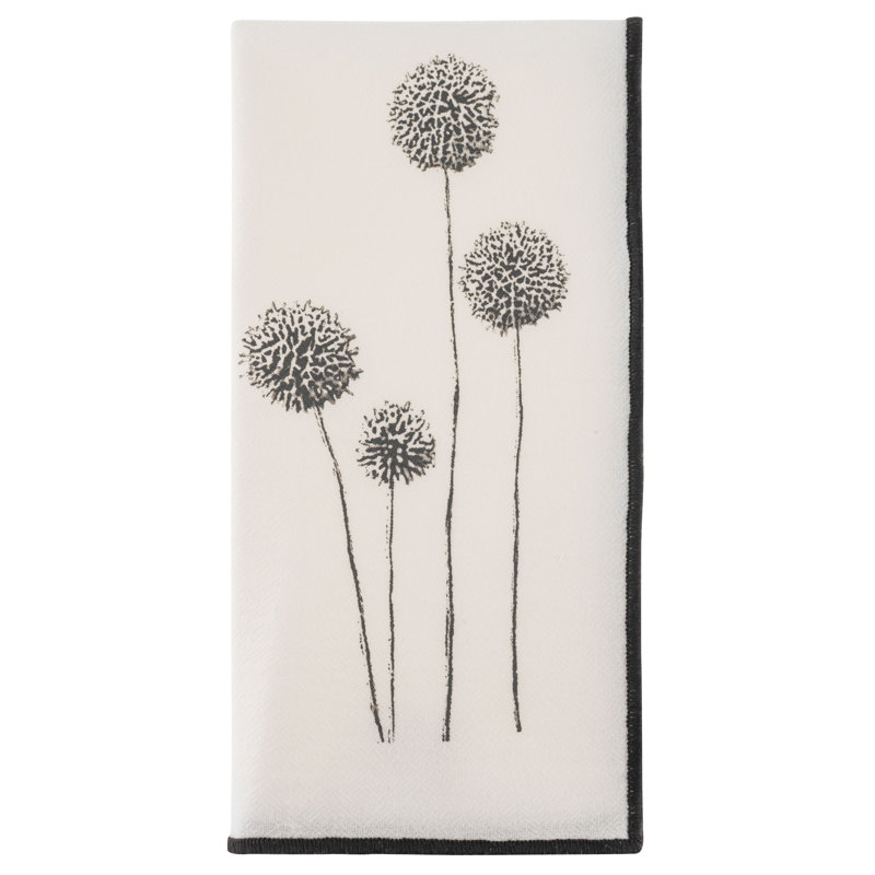 Merrowed Edge Dinner Napkins Dandelion