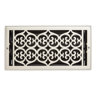 Old Victorian Steel Oversized Wall Register
