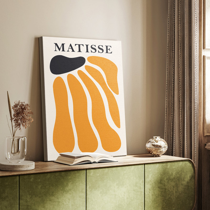 Matisse CCL XXV, reproduction d'art encadrée sur mesure, galerie Cavas, H 18 po x l 12 po