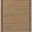 Tapis brun en laine et en jute tissé à la main Erin Gates par Momeni-77309545