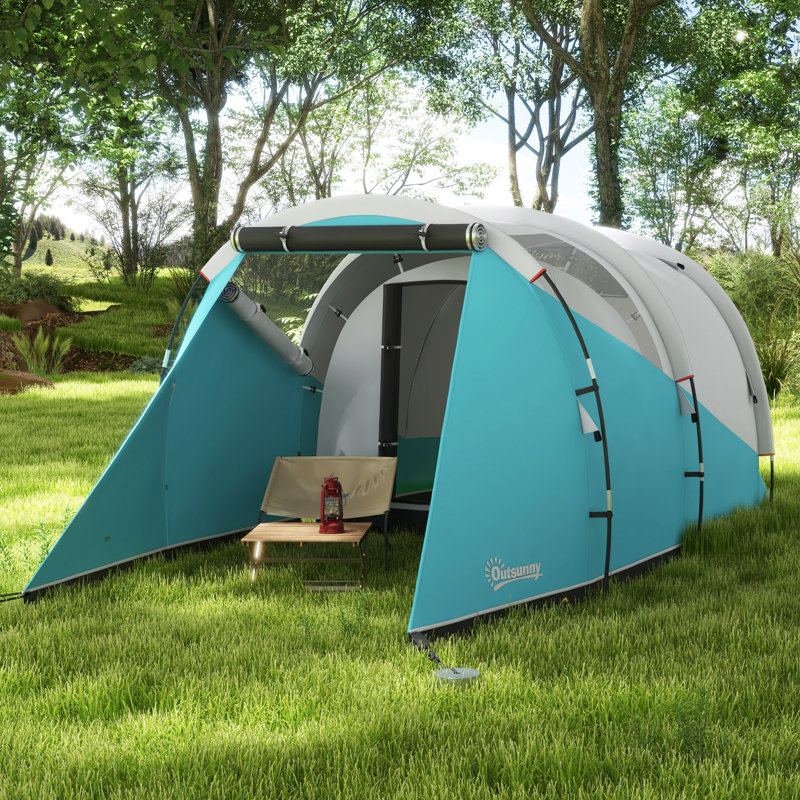 5 Person Tent, Blue