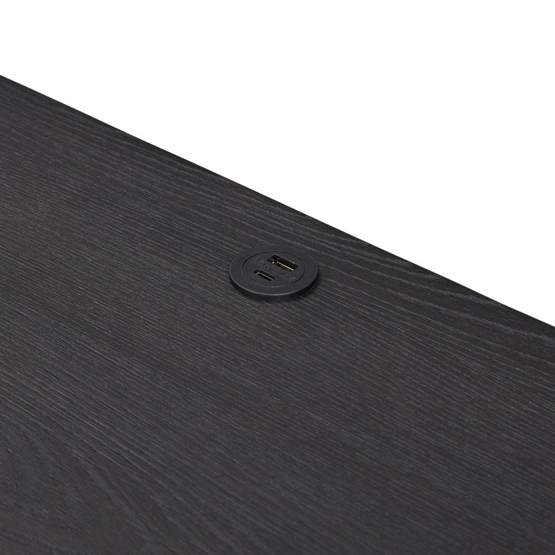 Petite table de chevet - poivre, Noir