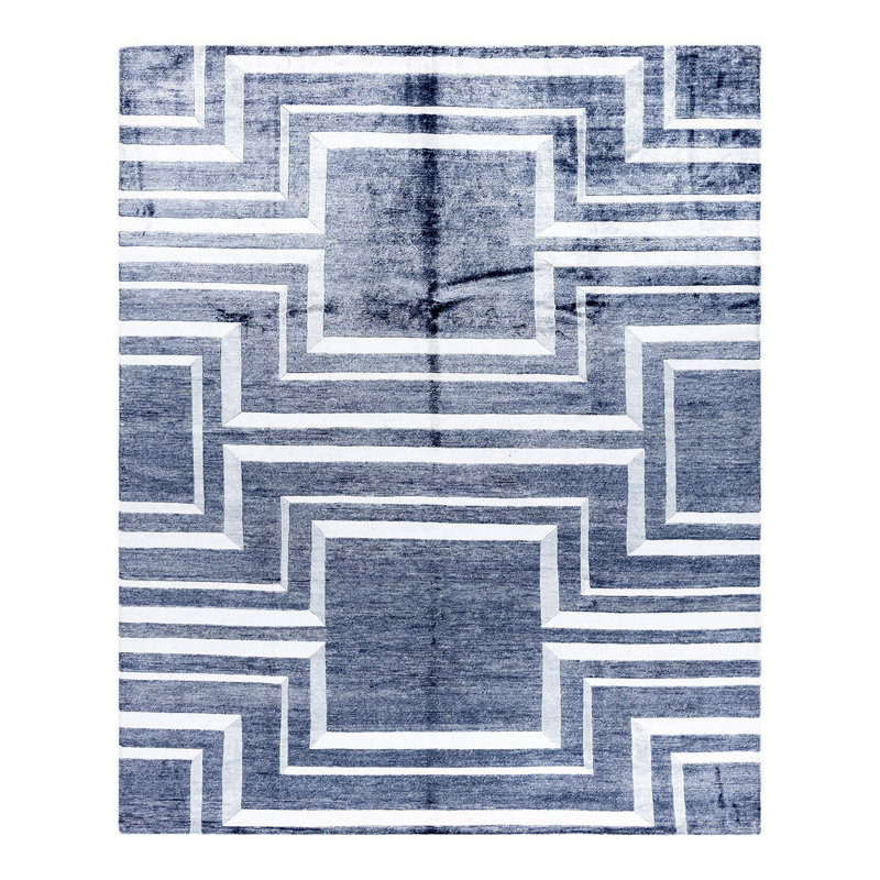 Overdyed One-of-a-Kind 8' 2" X 10' 0" Hand Knotted Area Rug