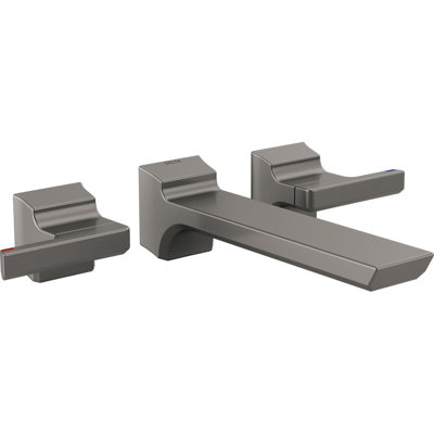 Pivotal Wall Mounted Bathroom Faucet and DIAMOND™ Seal Technology
