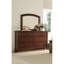 Table de chevet Baltimore noyer foncé