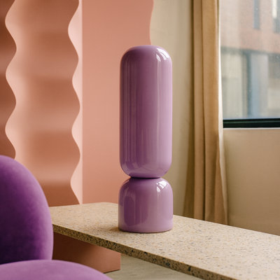 Vase de table en fer Keyrin