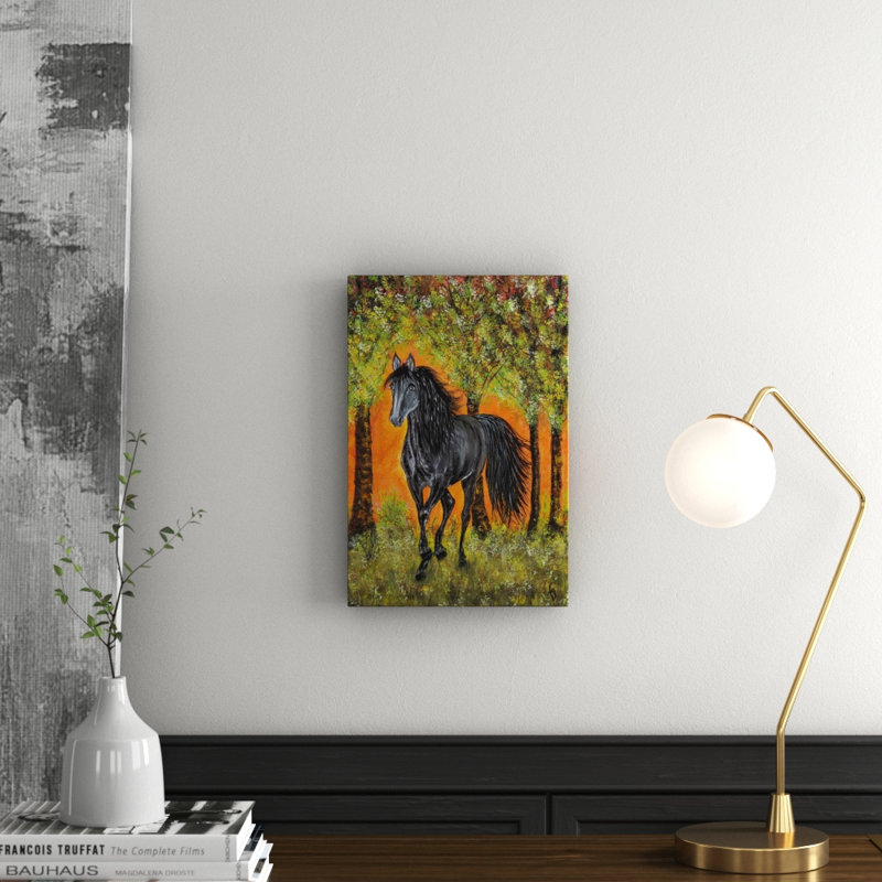 France Gilbert - Wrapped Canvas Painting, 45cm H x 30cm W x 3.81cm D