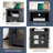 24''H Farmhouse End Table With Charging Station Rustic Nightstand-1283550100-1283550099