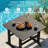 5-Piece HDPE Outdoor Patio Dining Set-524452714