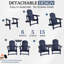 Chaise Adirondack d'extérieur pour 2 personnes-630254500